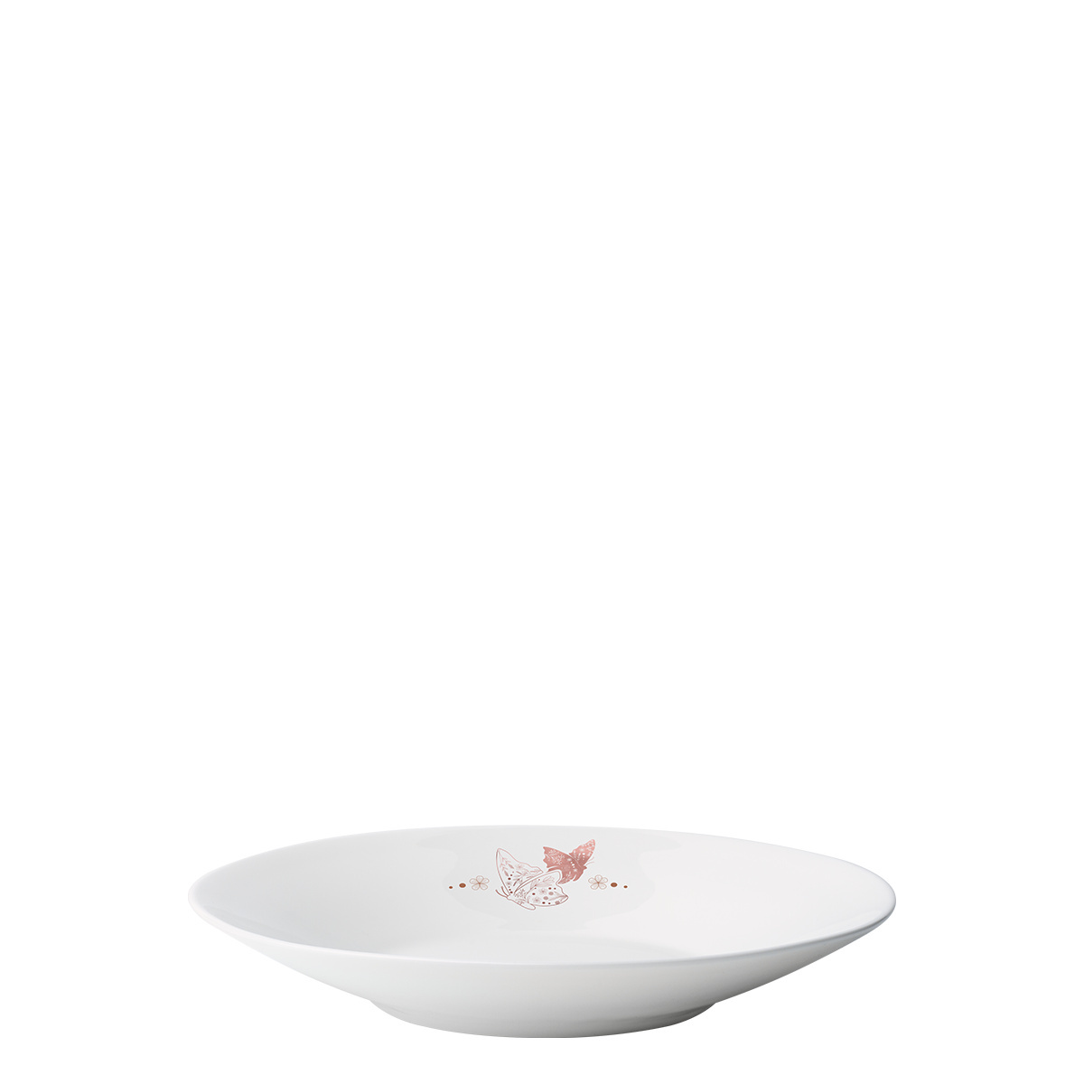 Mélytányér Butterfly 22 cm | Premium Platinum Easter