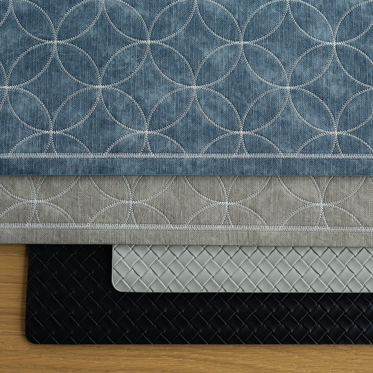 Stitch alátét szürke 45×32 cm | Elements Ambiente