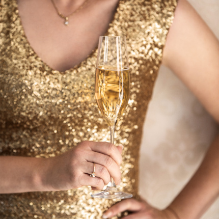 Champagner pohár 210 ml 6 db-os szett - Premium Glas Crystal