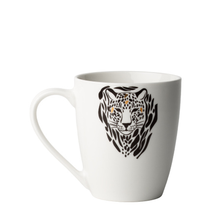Csésze 360 ml Leopard | Flow Solatelier Africa
