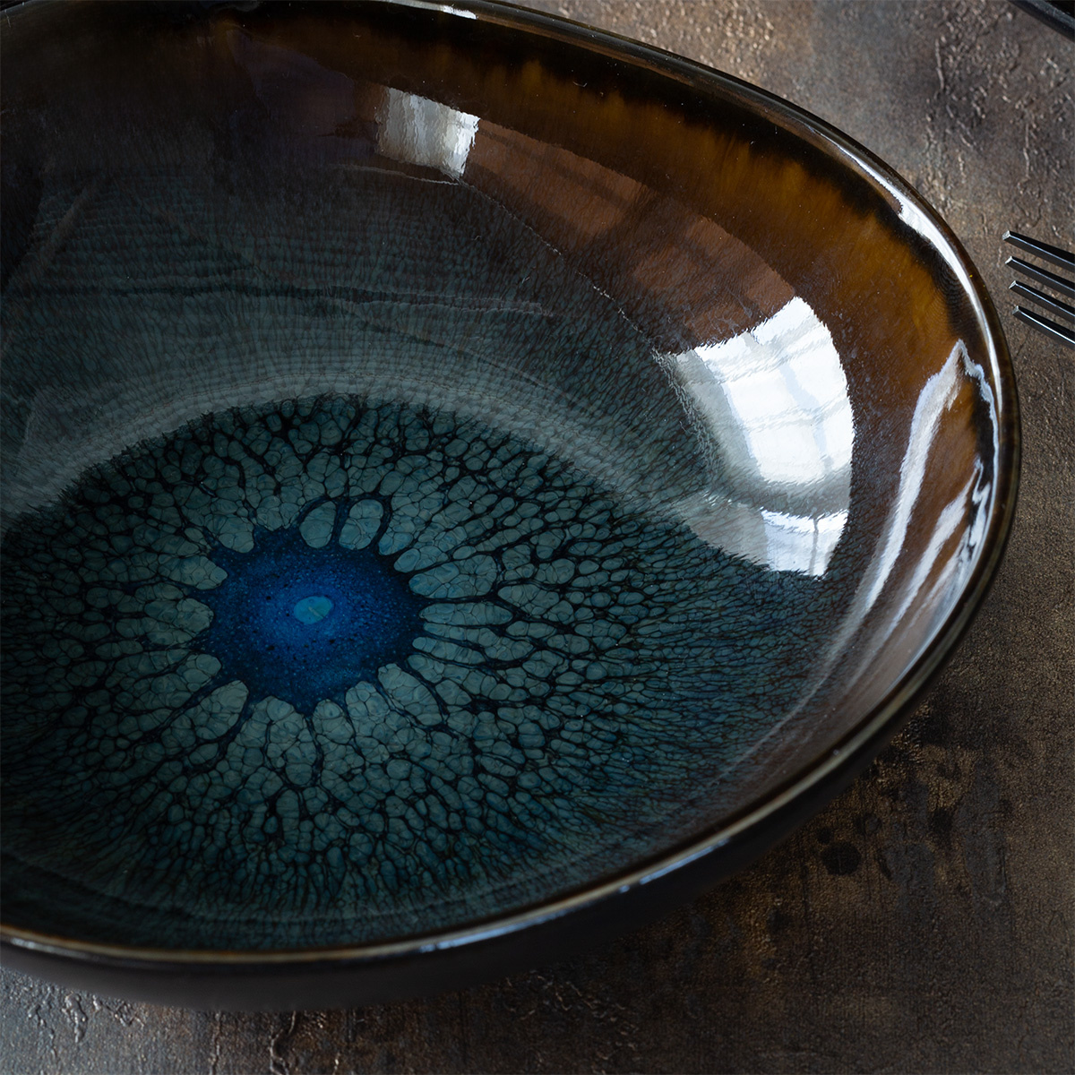 Tálkészlet 4 db | Elements Amber Eye Organic
