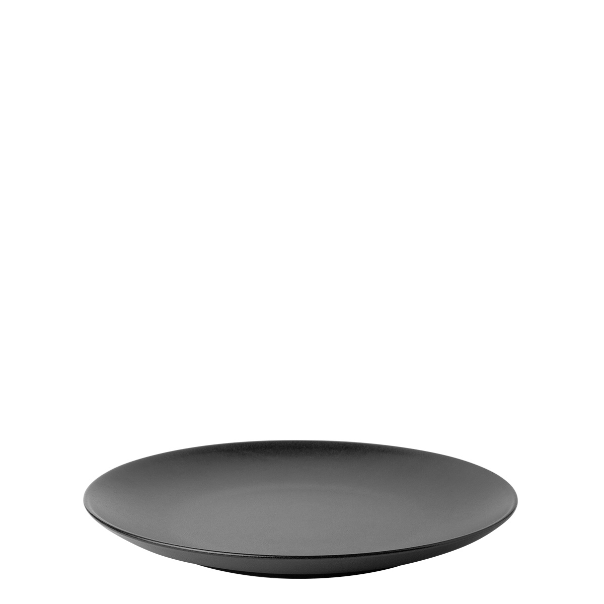 Lapos tányér 20,5 cm 4 db - Basic fekete matt