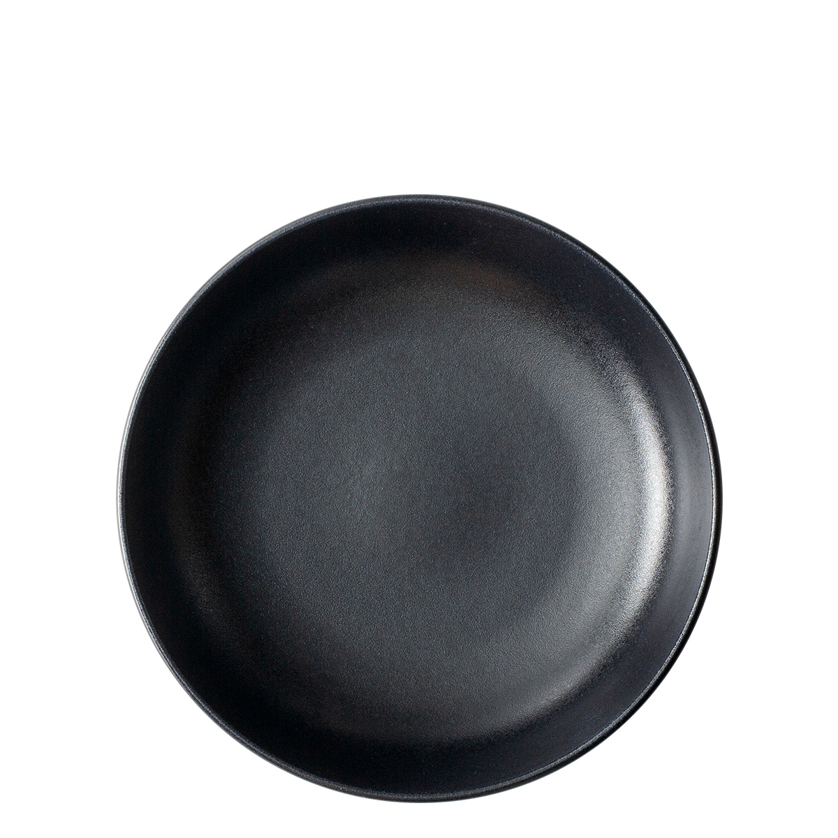 Mély U-Coupe tányér 21 cm — Basic black matt