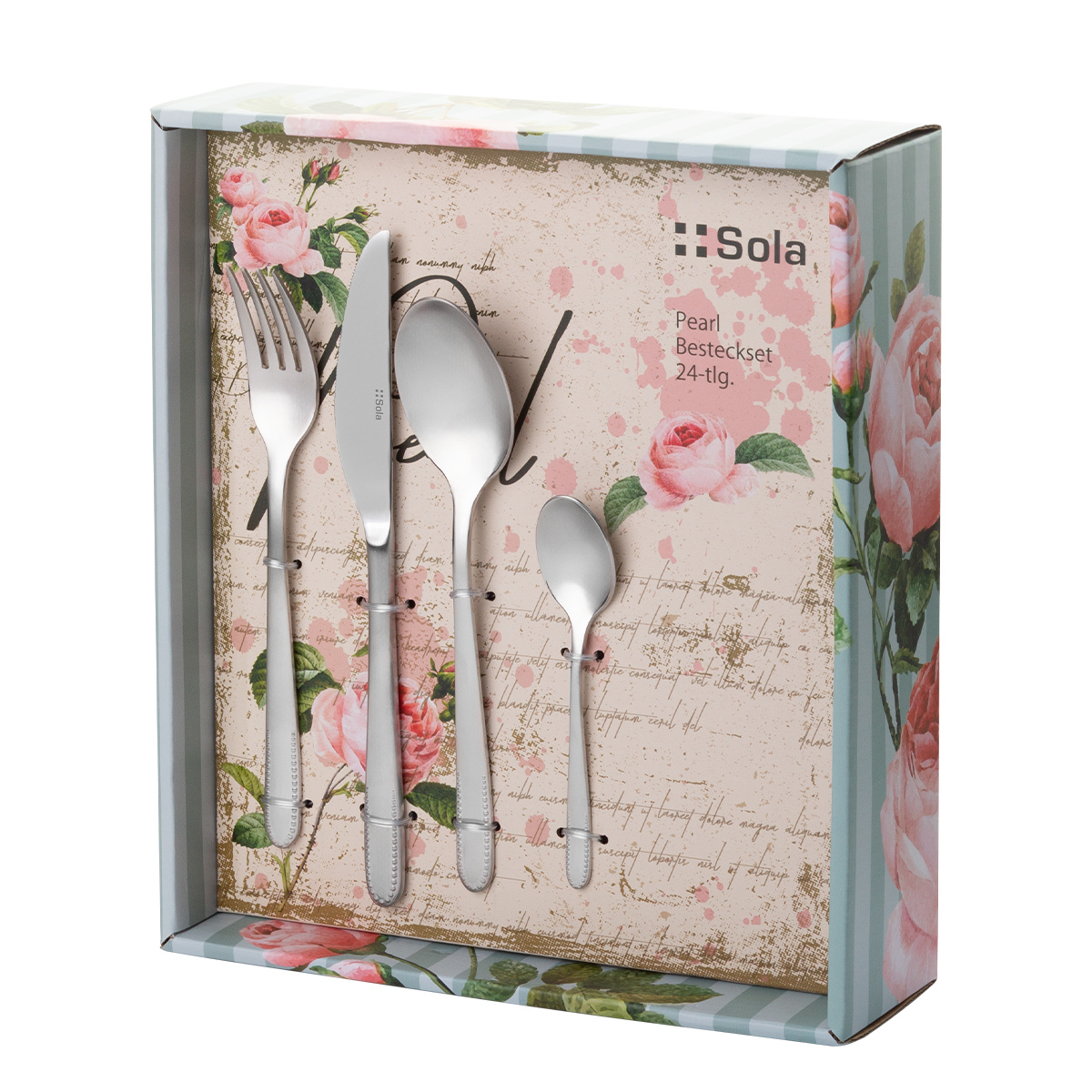 Kezdő étkészlet 36 db | Elements Pearl