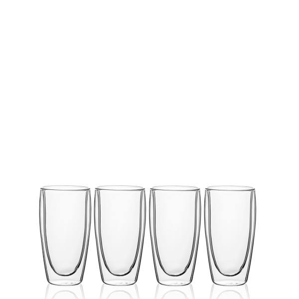 Pohár BASIC Glas Double Wall 330 ml - 4 db-os készlet
