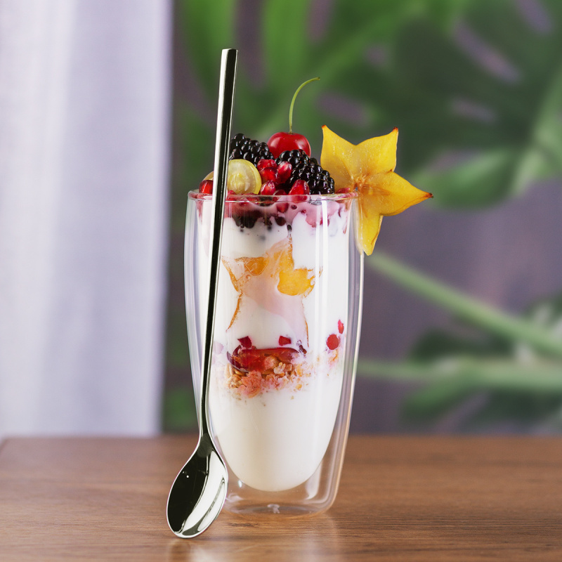 Pohár BASIC Glas Double Wall 330 ml - 4 db-os készlet