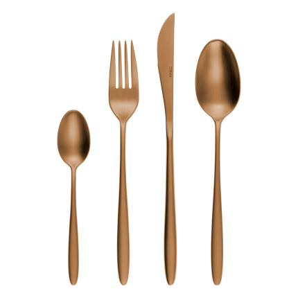 Evőeszközkészlet 16 db-os Vivo rose gold | Sola