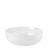 Tál fehér 21 cm – Elements Glass