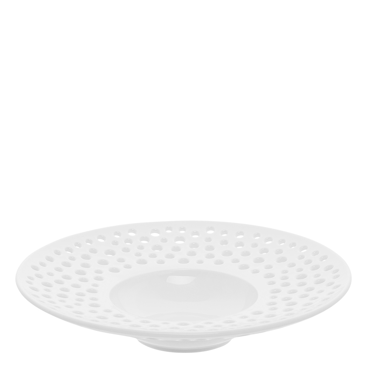 Mélytányér perforált 23,5 cm - Flow