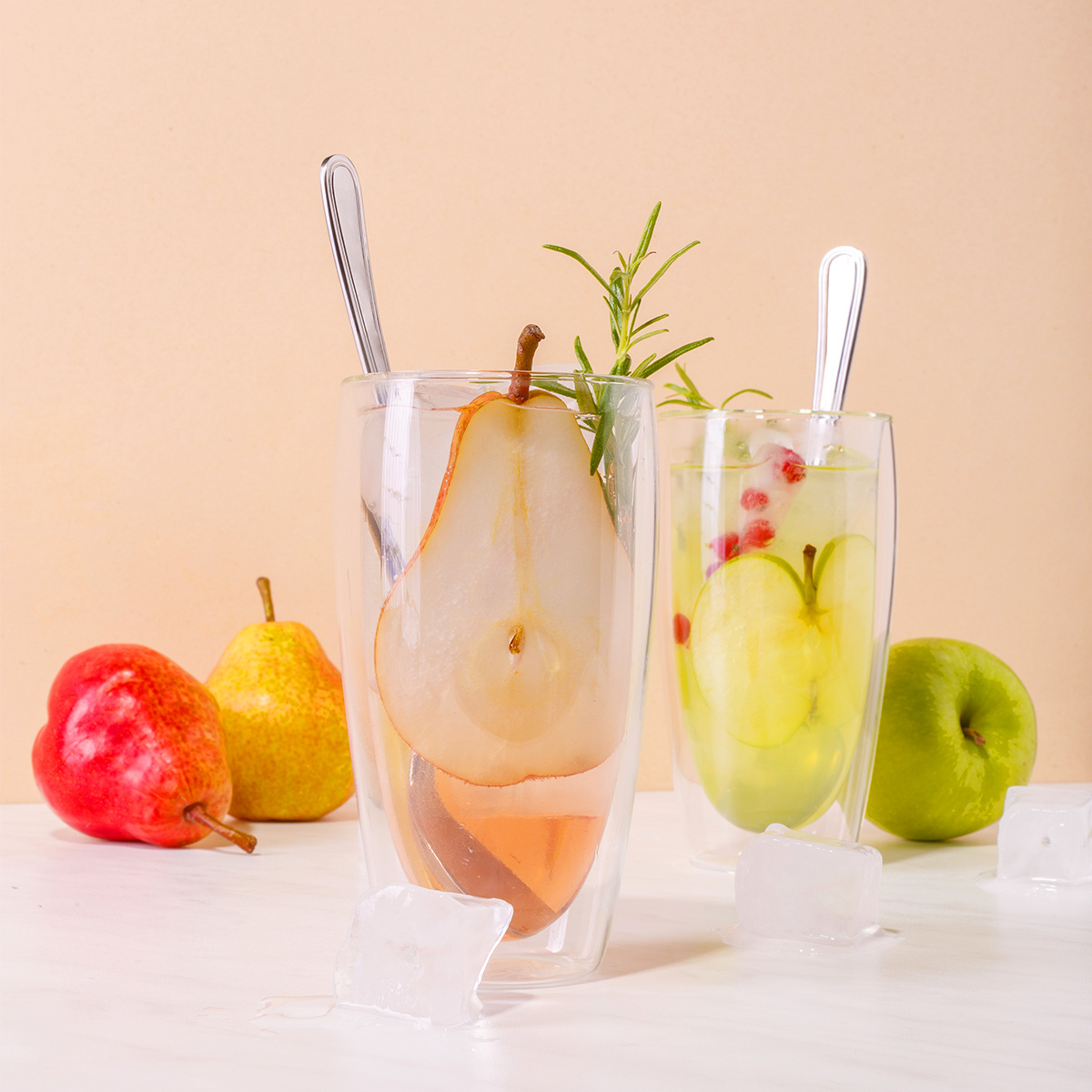 Pohár BASIC Glas Double Wall 330 ml - 4 db-os készlet