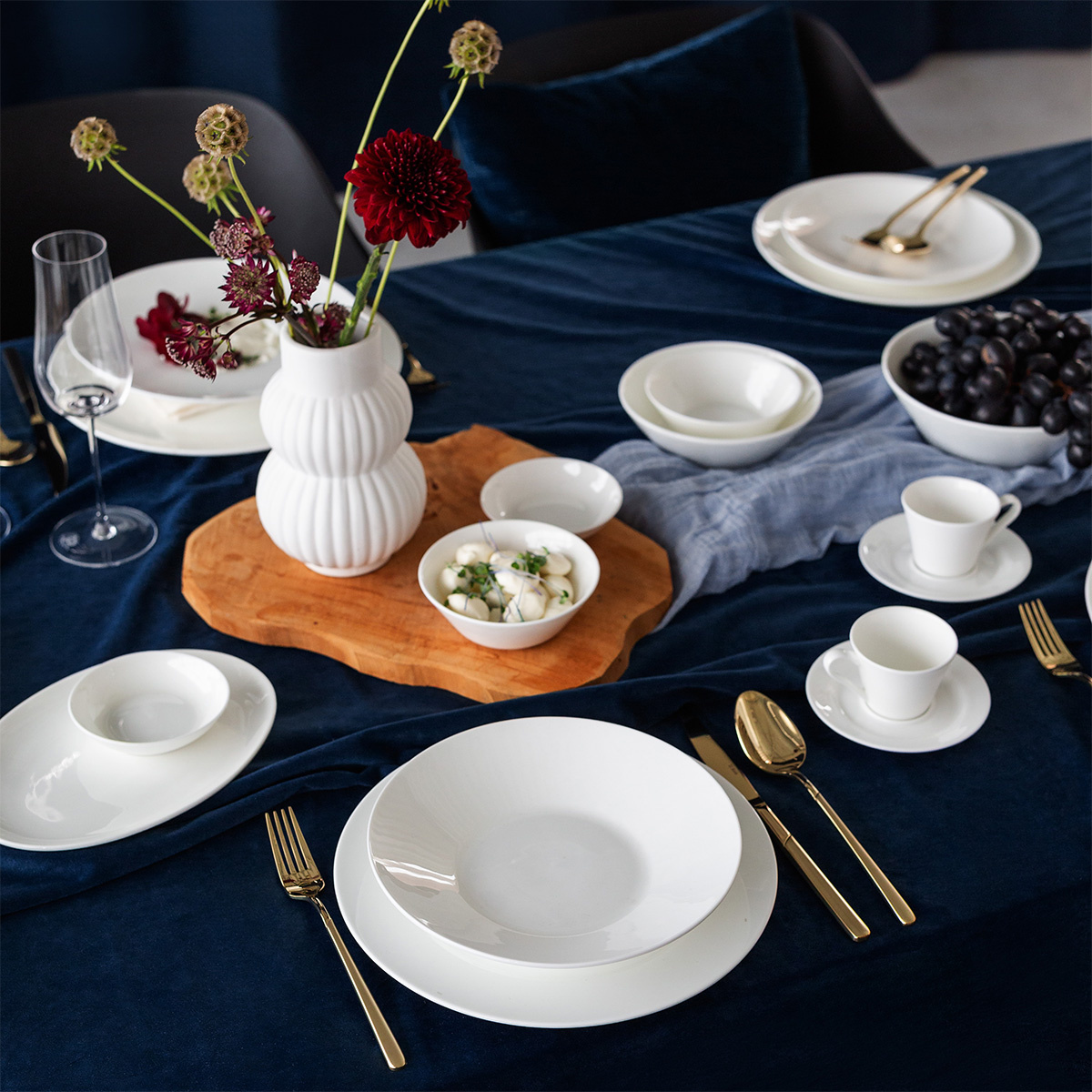 Mélytányér 22 cm - Premium Platinum Line