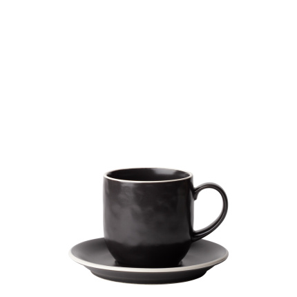 Csésze készlet 12 db | Elements Yin & Yang black
