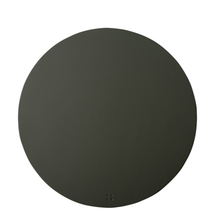 Antracit tányéralátét ø 38 cm – Elements Ambiente