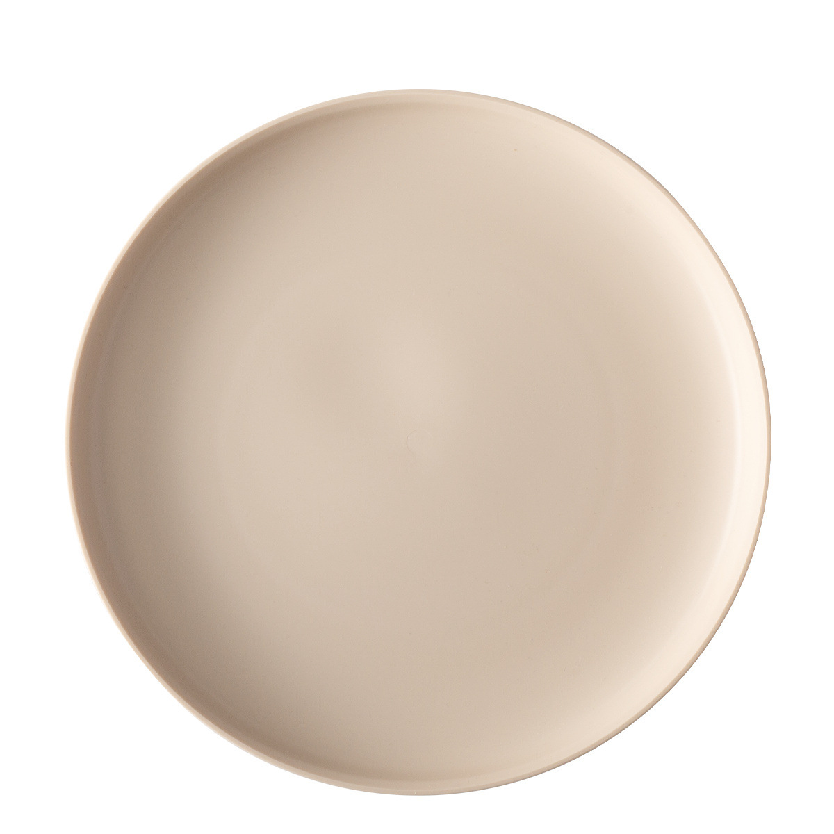 Műanyag lapostányér 25 cm – Basic