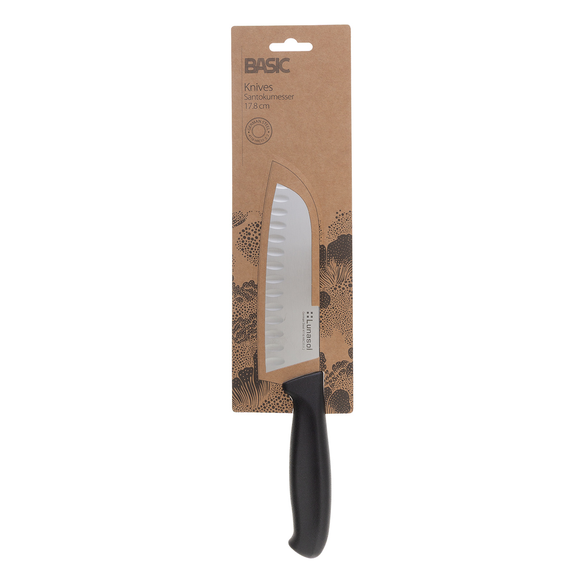 Santoku kés 17,8 cm | Basic Lunasol