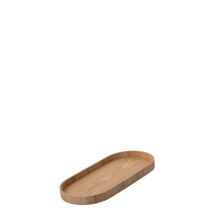 Ovális tálca 35.5 x 16.5 x 2.5 cm – Elements Wood kőris
