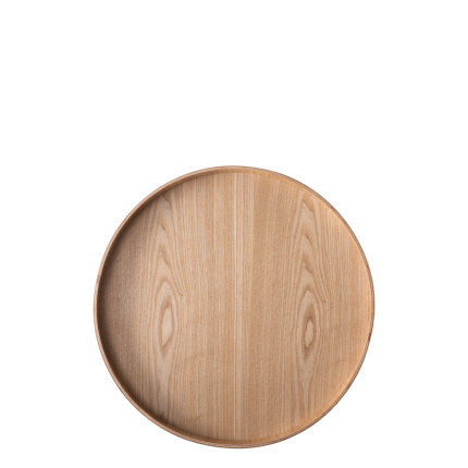Kerek tálca Ø 40 cm, M: 3.5 cm – Elements Wood kőris