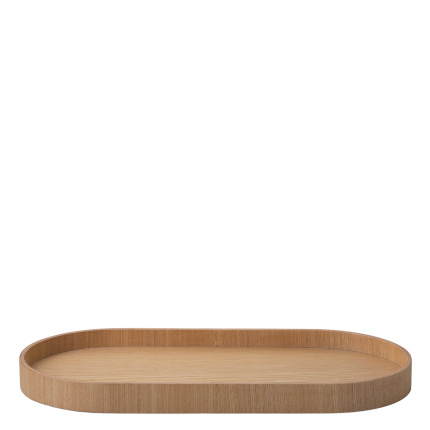 Ovális tálca 40 x 20 x 3 cm – Elements Wood kőris