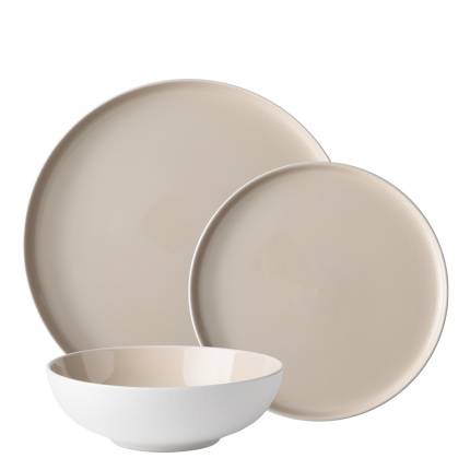 Tányérkészlet 12 db — Fine Dining Ash