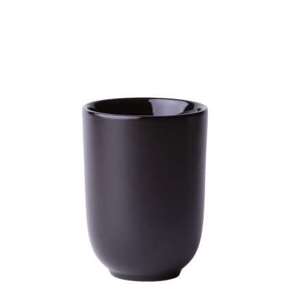 Fül nélküli csésze fekete 300 ml - Flow