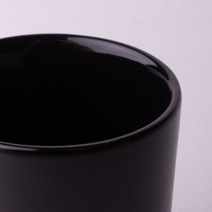 Fül nélküli csésze fekete 80 ml - Flow