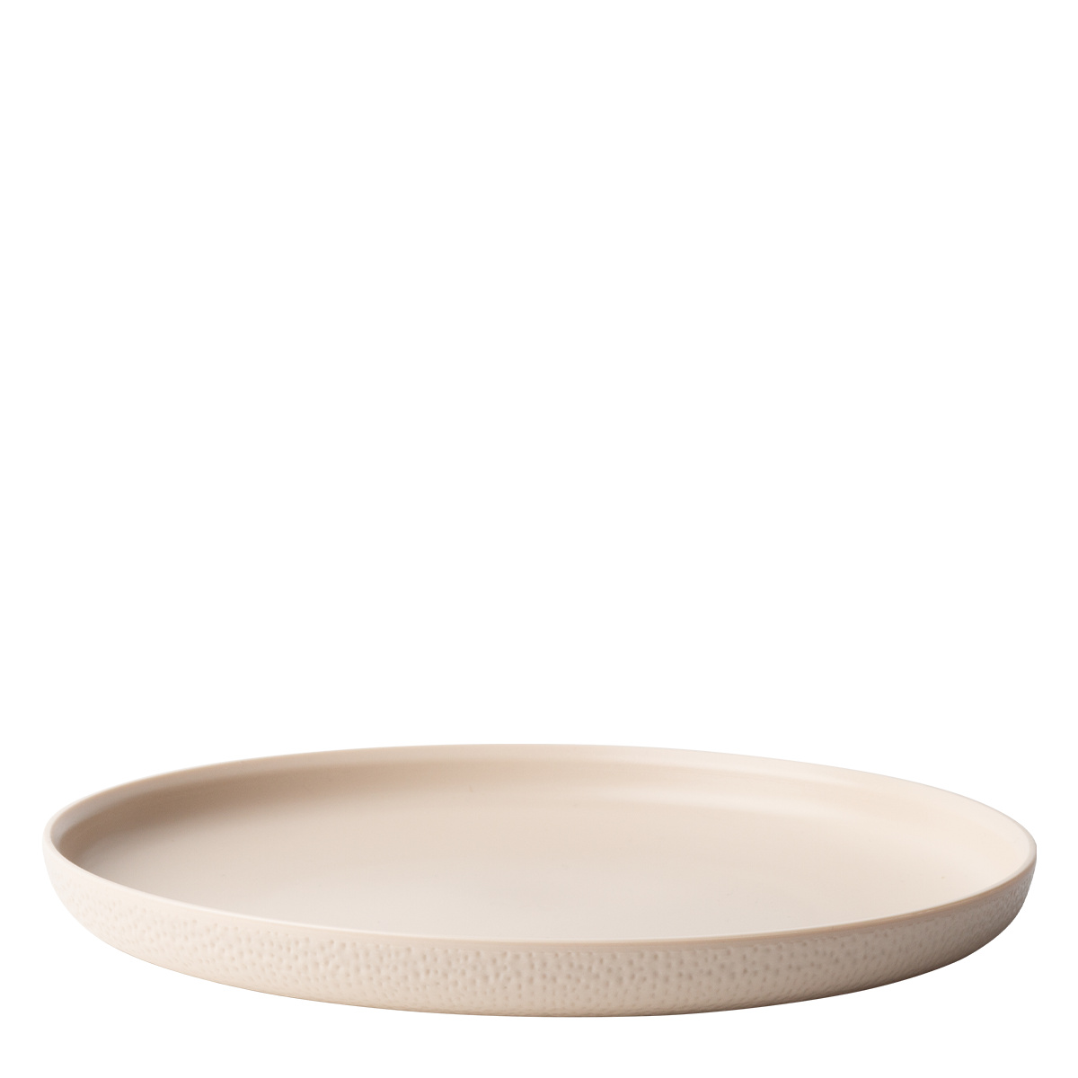 Műanyag lapostányér 25 cm – Basic