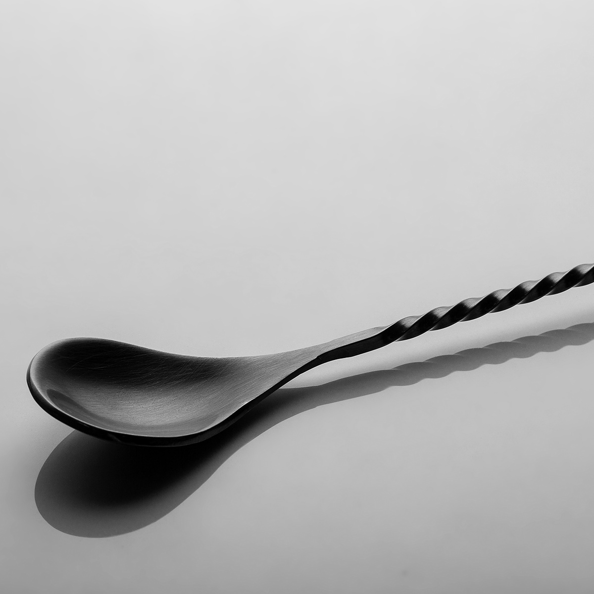 Bárkanál PVD fekete matt 28 cm – Basic Bar