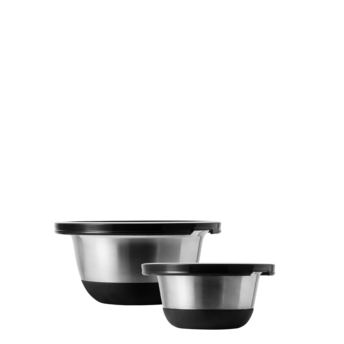Keverőtál készlet fedővel 4 db – Basic Kitchen