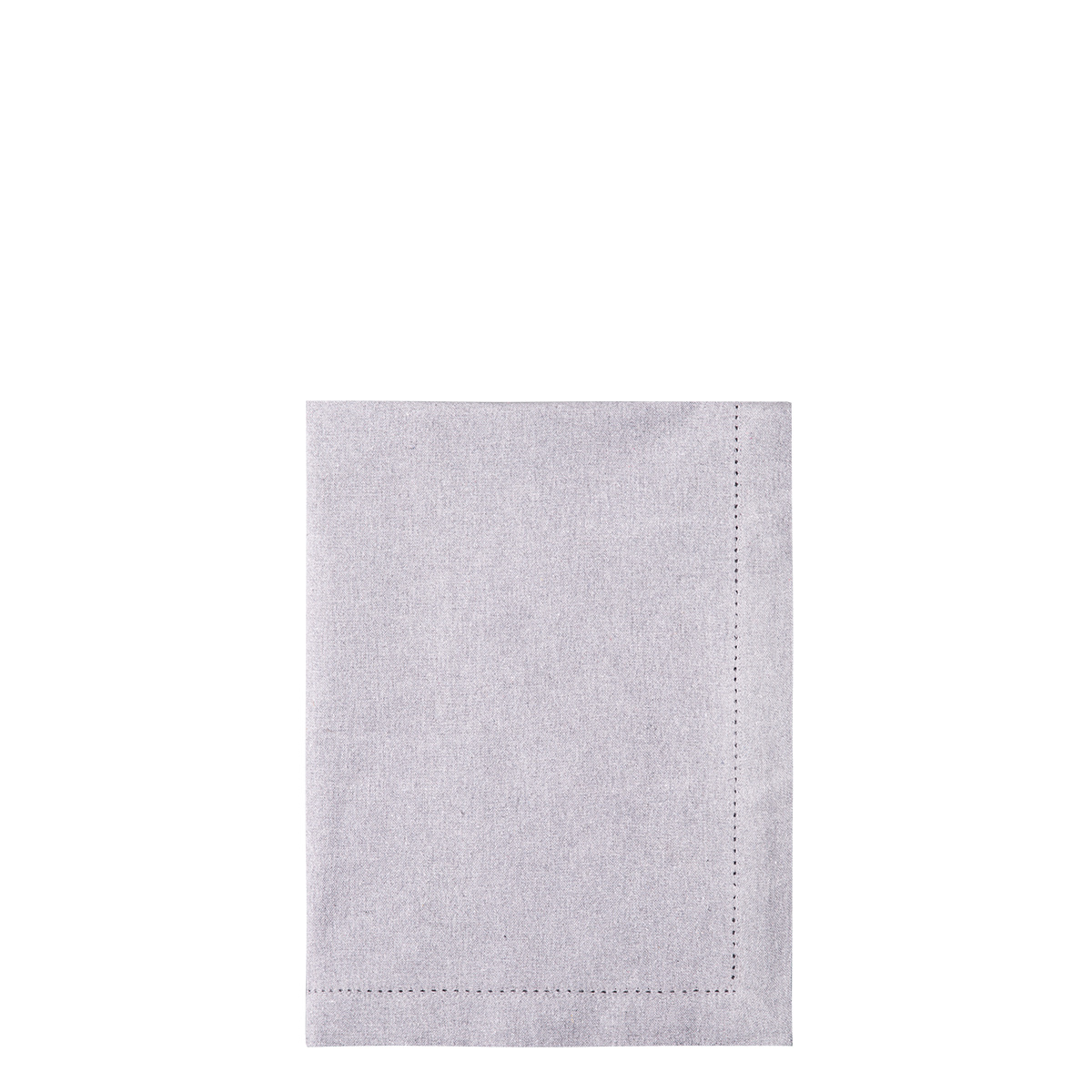 Világosszürke pamut asztali futó 50 x 140 cm – Basic Ambiente