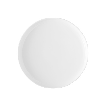 Desszertes tányér Coupe fehér 20 cm – Flow