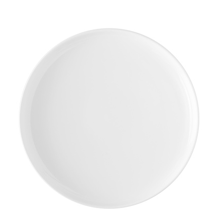 Lapos tányér Coupe fehér 25 cm – Flow