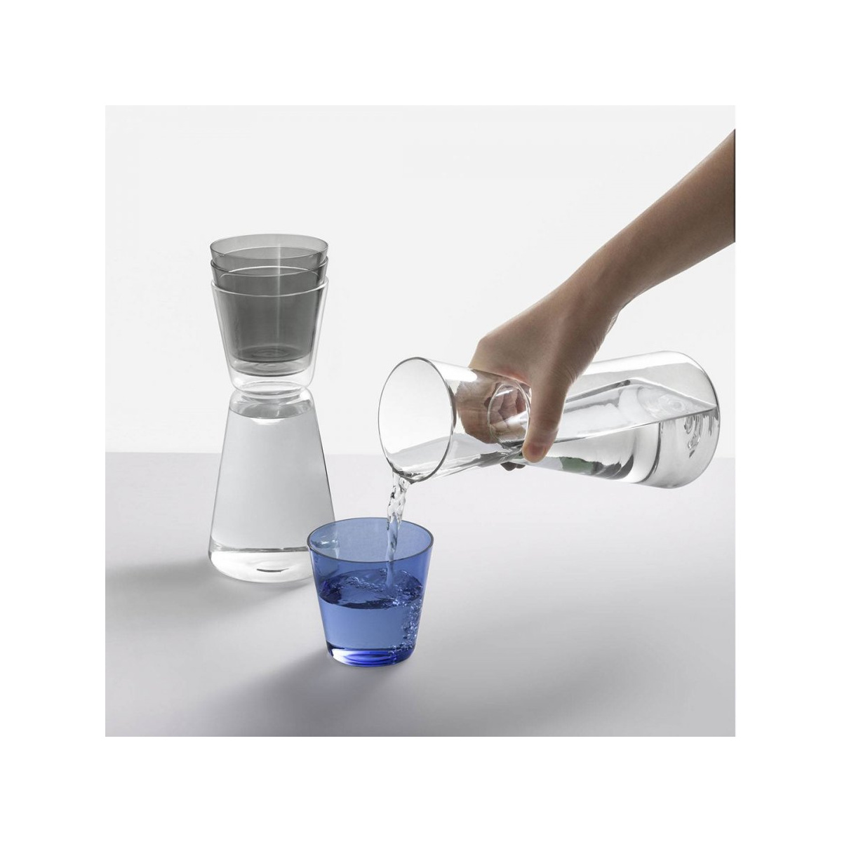 Kancsó átlátszó/füstszínű 750 ml - Ichendorf