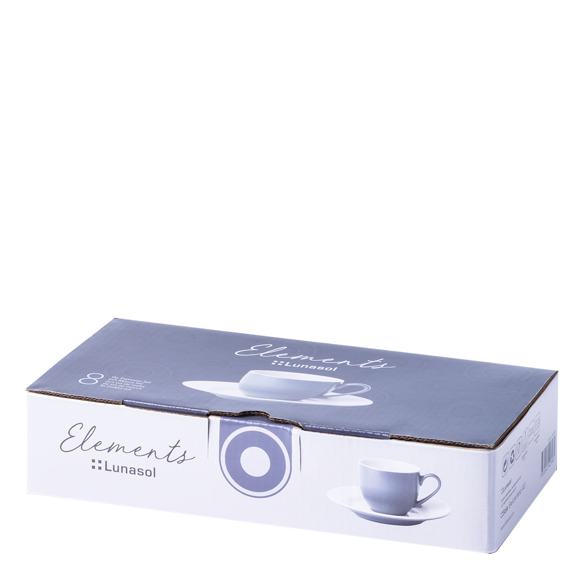 Mokkáskészlet 8 db-os 90 ml – Elements East grey