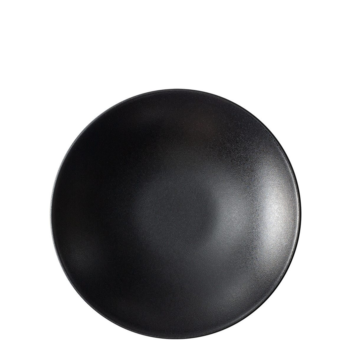 Mélytányér 21,5 cm 4 db - Basic fekete matt