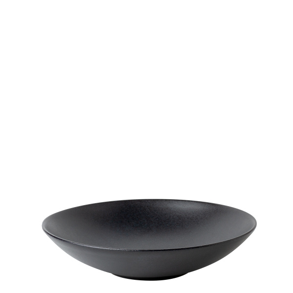 Mélytányér 21,5 cm 4 db - Basic fekete matt