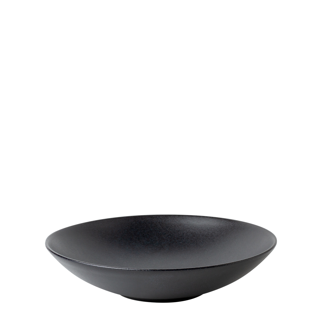 Mélytányér 21,5 cm 4 db - Basic fekete matt