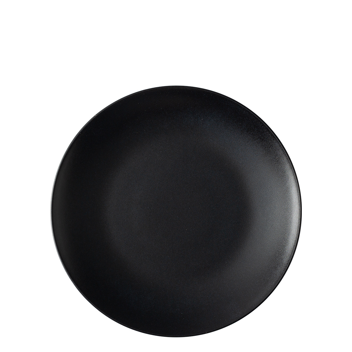 Lapos tányér 20,5 cm 4 db - Basic fekete matt