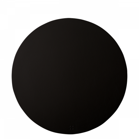 Fekete tányéralátét ø 38 cm – Elements Ambiente