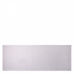 Világosszürke pamut terítő, 50 x 140 cm - Basic Ambiente
