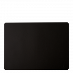 Fekete tányéralátét 45 x 32 cm – Elements Ambiente