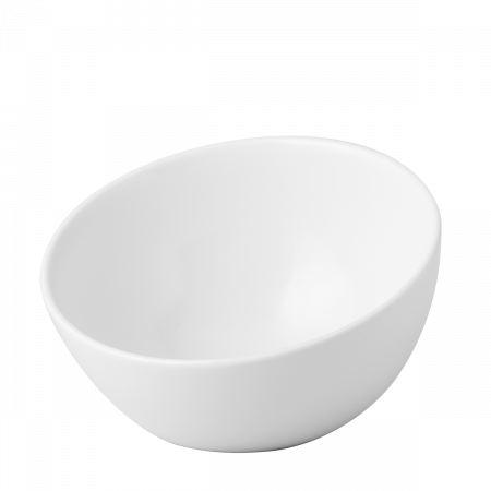 Nagyméretű fehér tál Flow Eco – 19 cm
