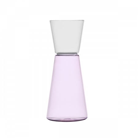 Dekantáló áttetsző/rózsaszín 750 ml