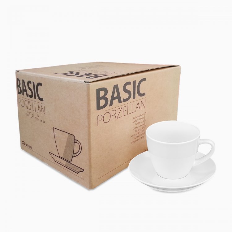 8 db-os kávéskészlet 250ml-es - Basic
