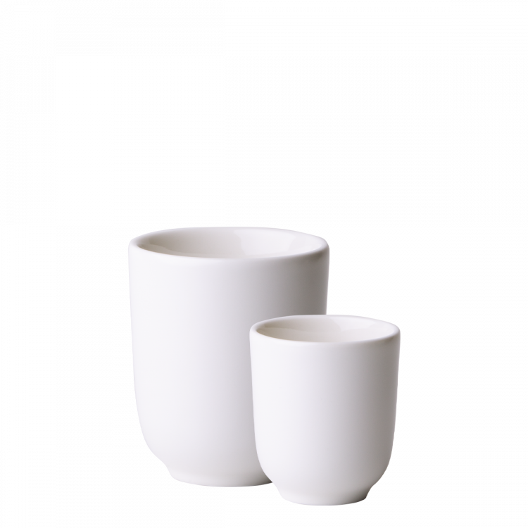 8 db-os porcelánkészlet - Gaya Atelier fehér