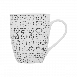 3db-os csészekészlet tejre, teára vagy kapucsínóra 320 ml-es - Basic Dots