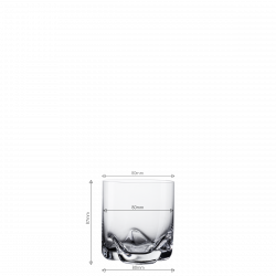 300 ml-es Tumbler poharak 4 db-os készlet - Anno Glas Lunasol META Glass