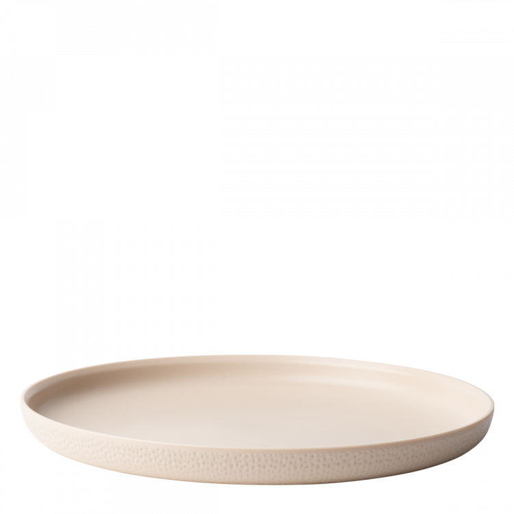 Műanyag lapos tányér 25 cm - Basic