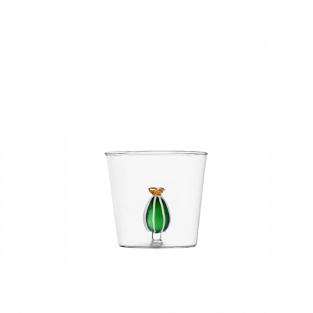 Pohár borostyánvirágos kaktusszal 350 ml