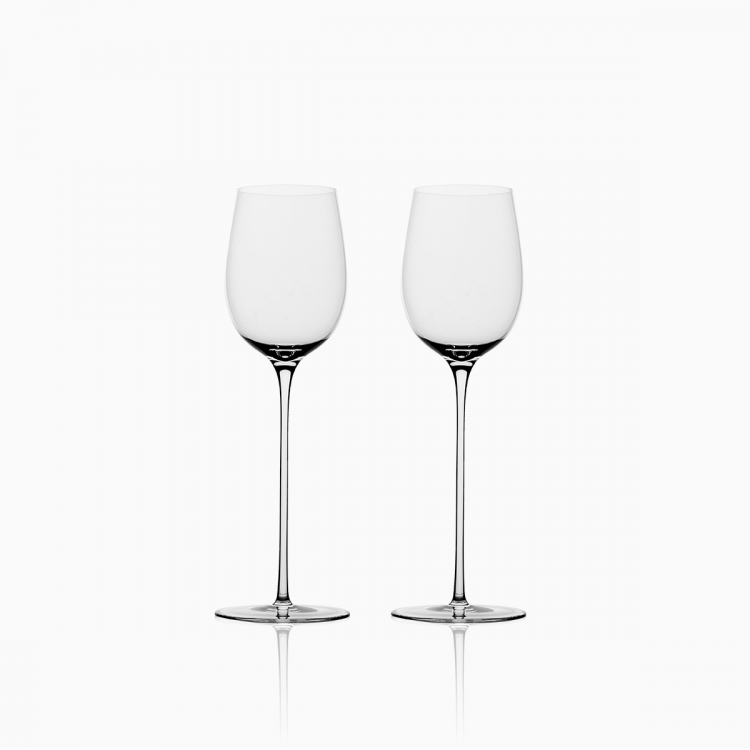 Fehérboros poharak 280 ml szett 2 db - Flow Glas Premium