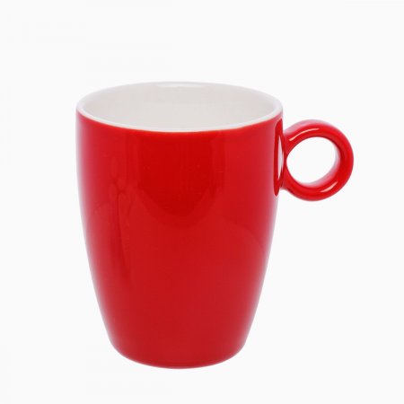 190 ml-es magas kávéscsésze piros - RGB